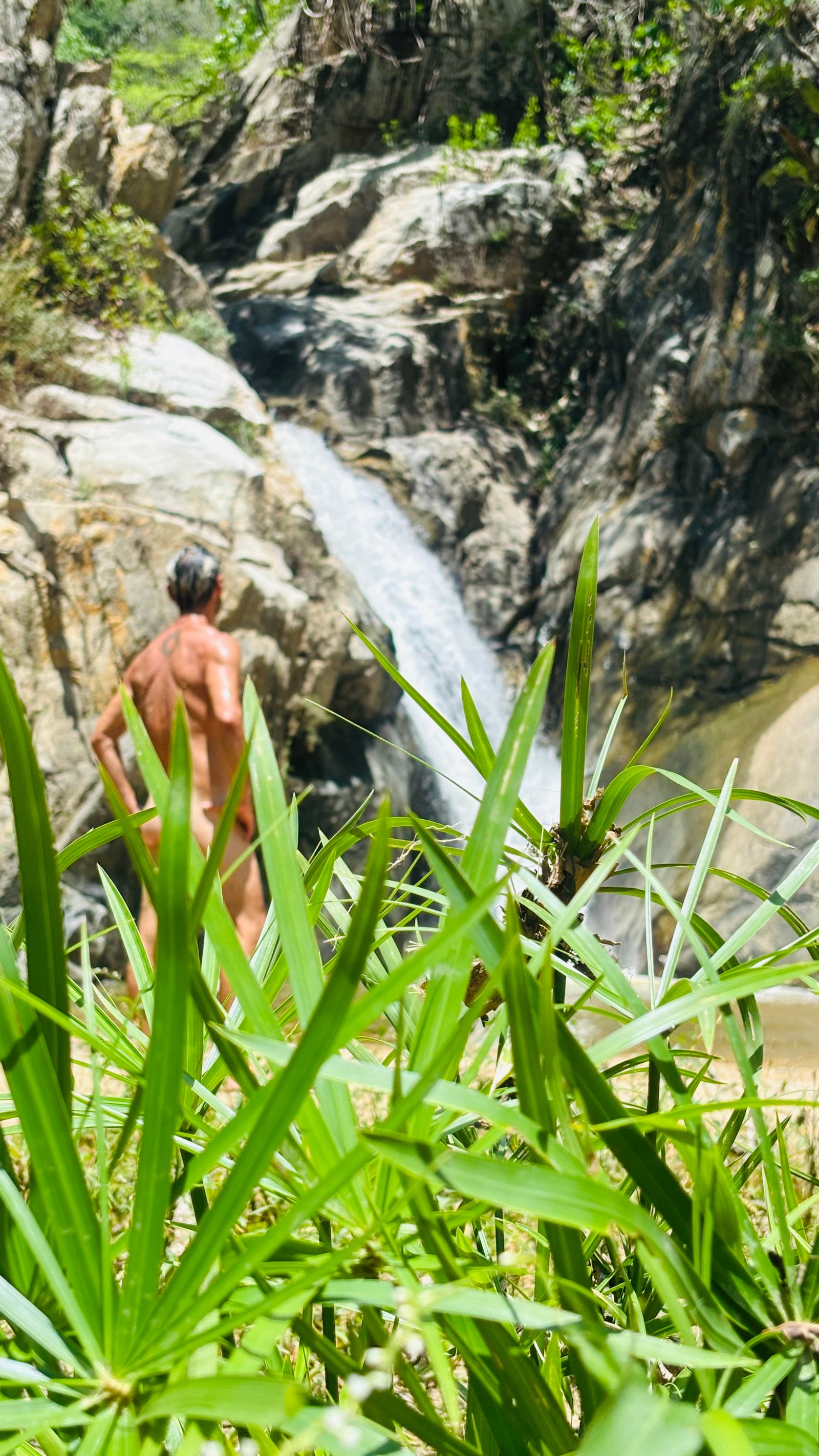 Hidden Selva waterfall